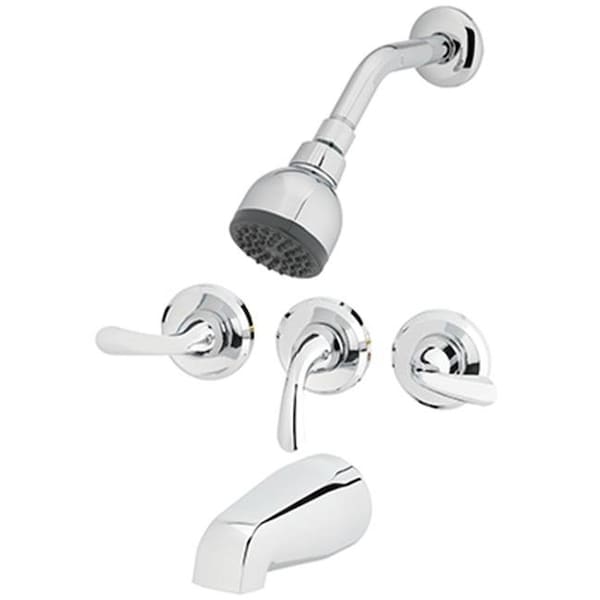 Homewerks 179914 Non-Pressure Balancing Shower Faucet; Chrome 179914 - main